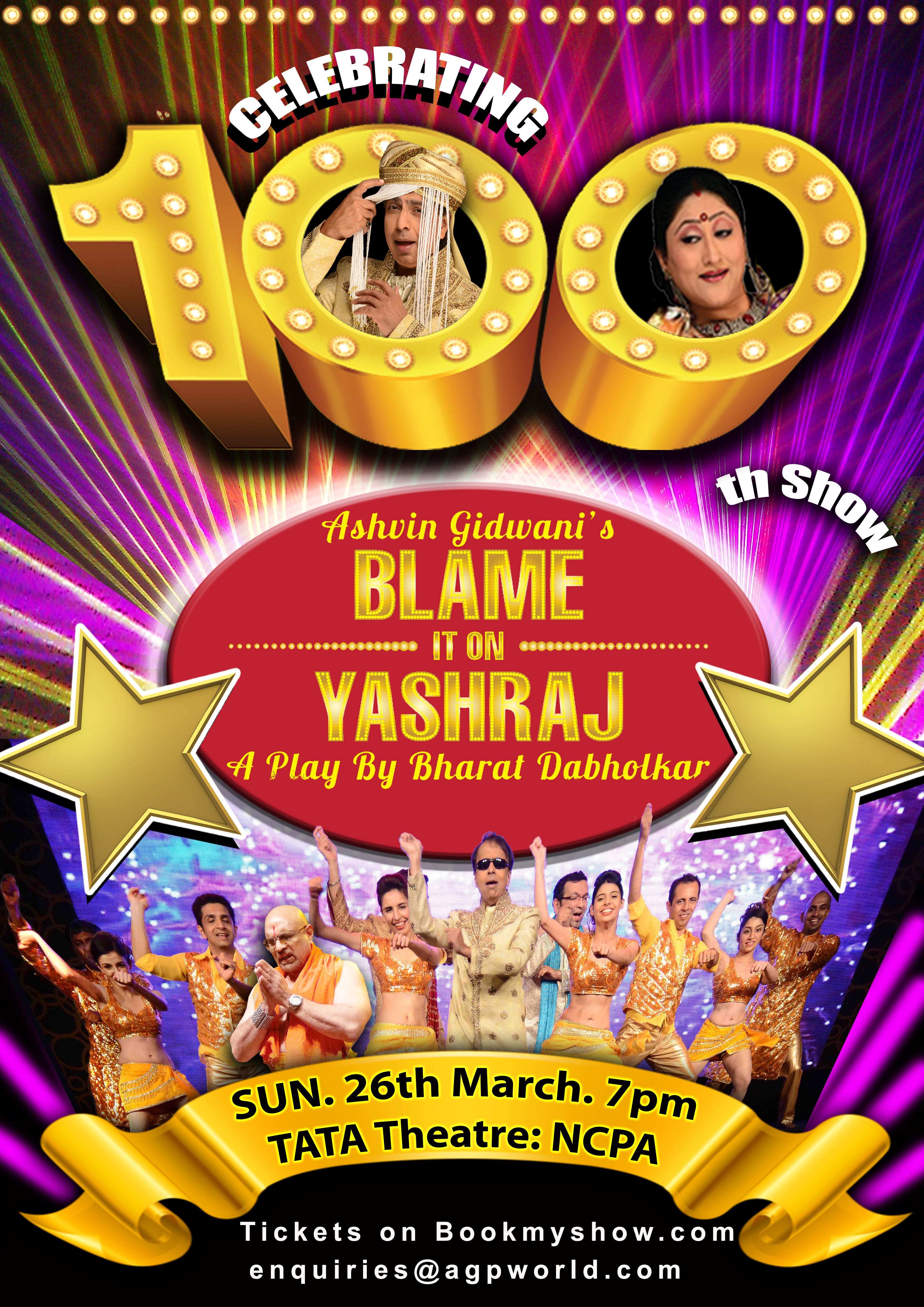 The Laughter Riot Continues With Blame It On Yashraj S 100th Show Justshowbiz