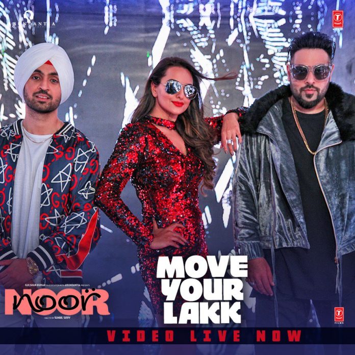 Sonakshi Sinha Diljit And Baadshahs Myl Song Launched From Noor Justshowbiz