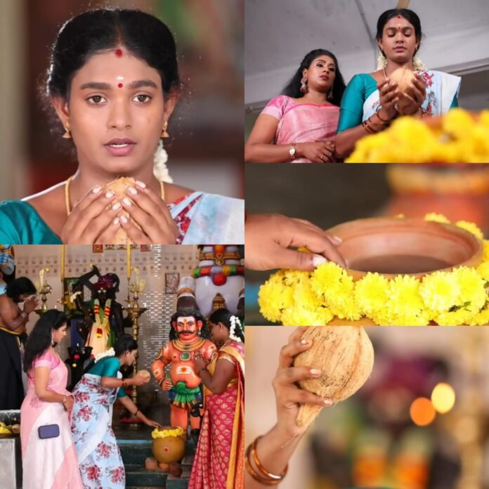 Yaaradi Nee Mohini: Vennila is going to break the coconut and ask God