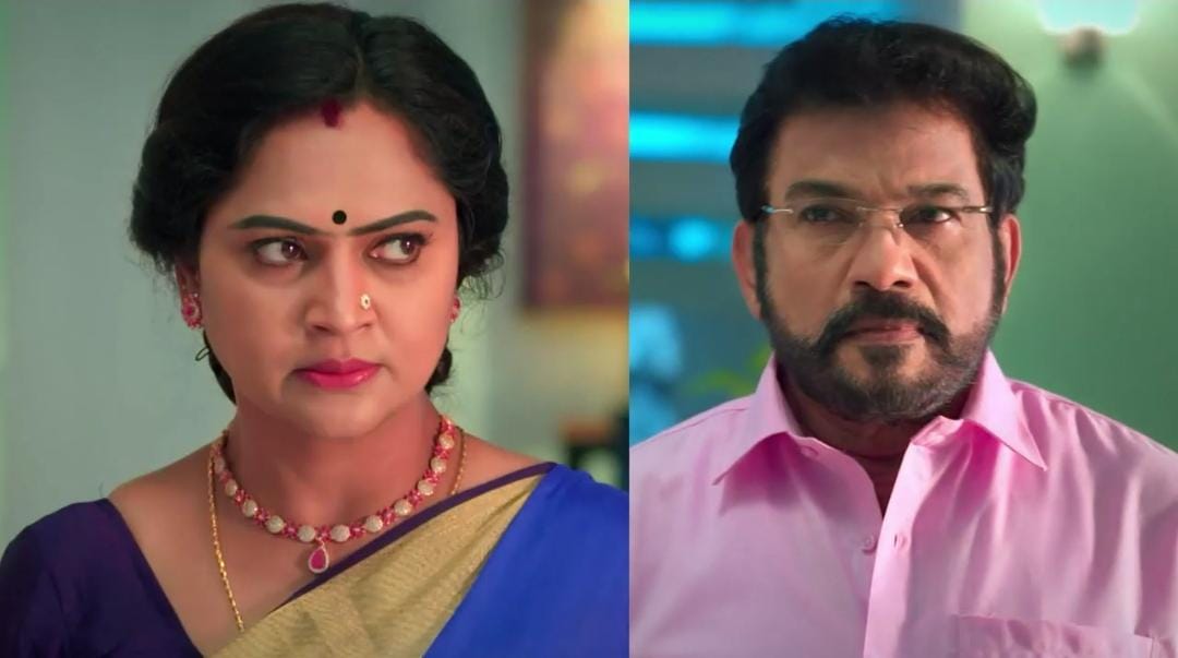 Vidhya No.1: Chandramohan gets furious knowing about Vedavali's act ...